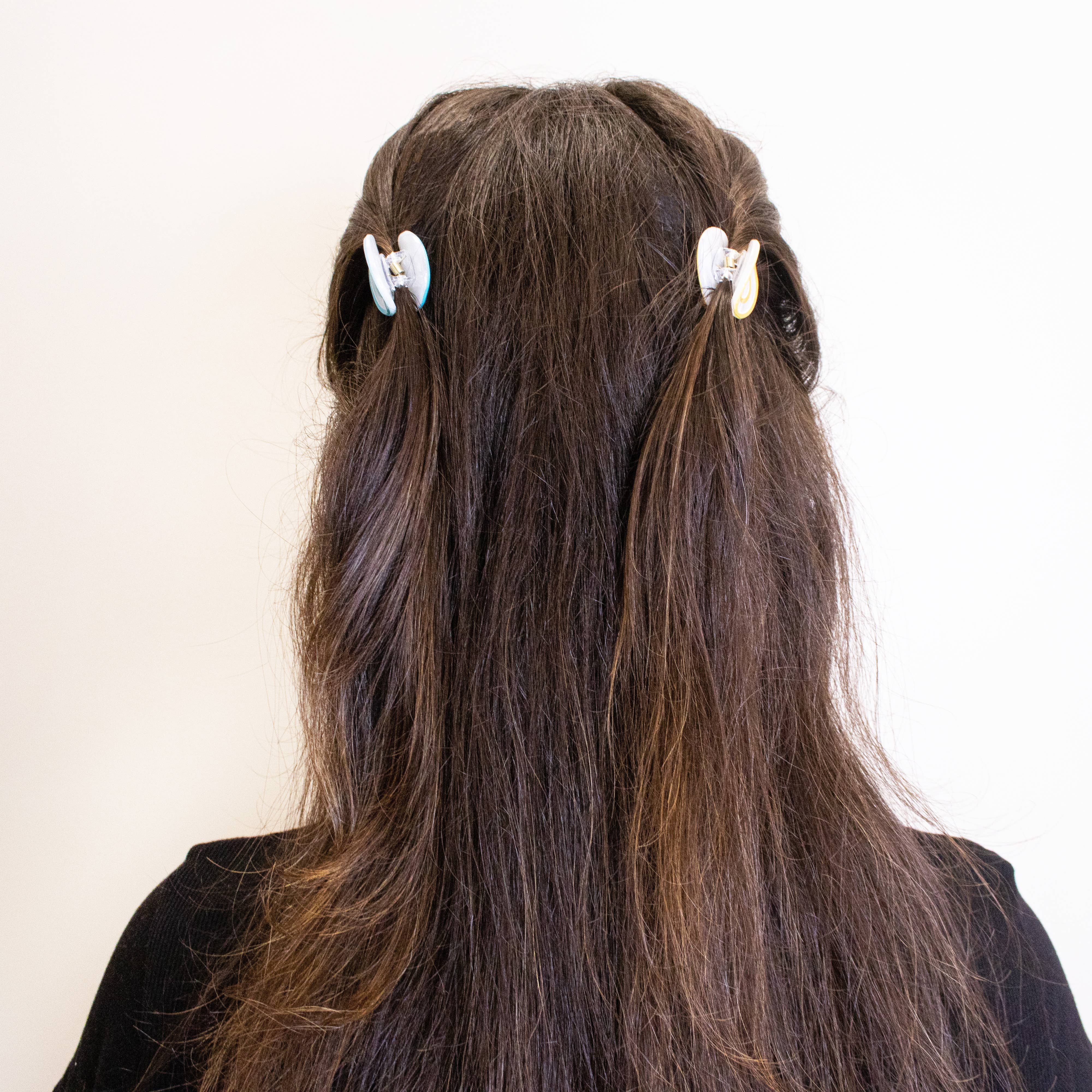 Frog Sac - Vente Pince à cheveux – femme - Petites pinces à cheveux Emoji Smiley Face - Paquet de 43