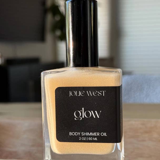 Jolie West Co. - Wholesale Bath/Body Oil - GLOW – Shimmer Body Oil1