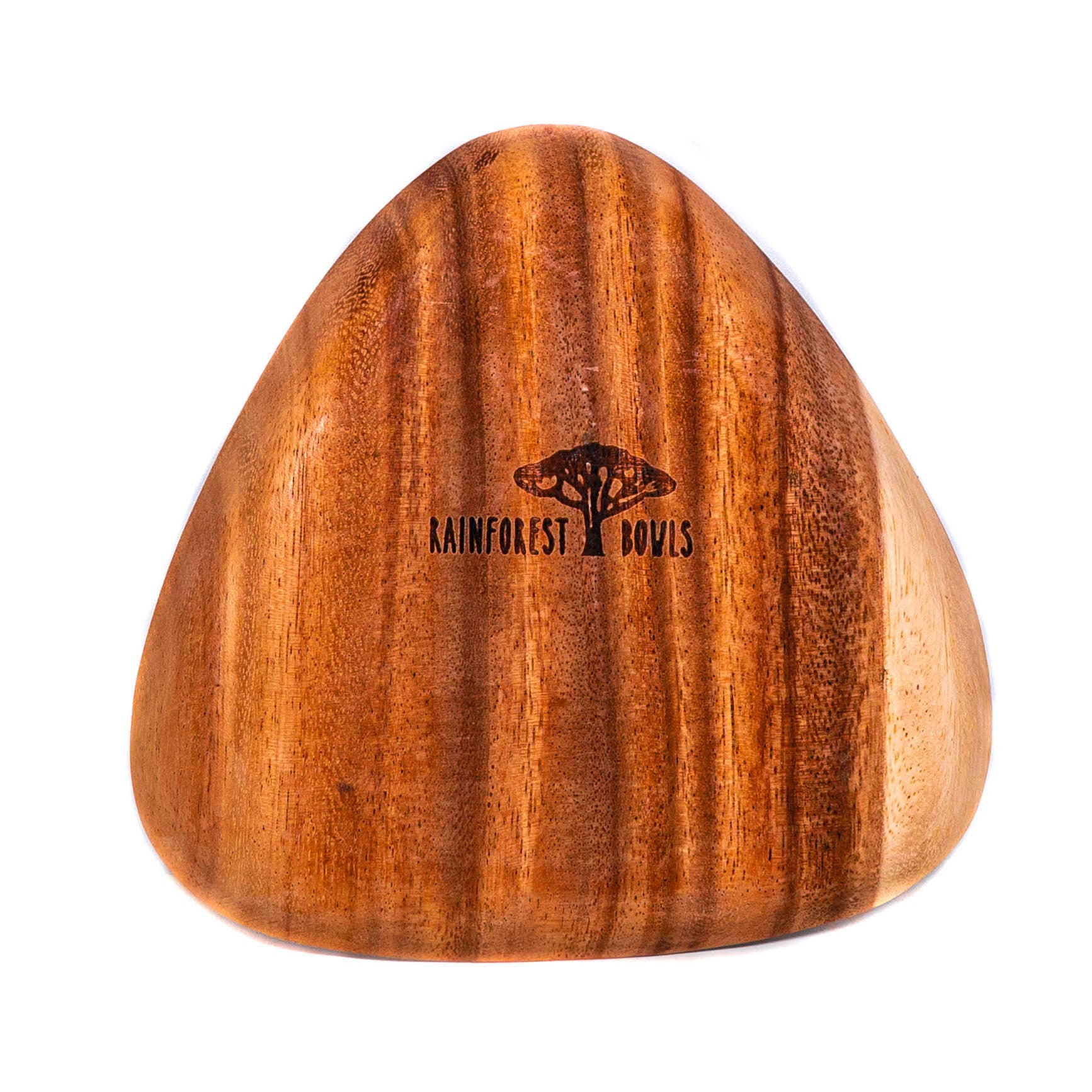 Rainforest Bowls – wholesale Dinner plate – Triangle Acacia Wood Plate2