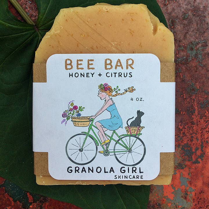 Granola Girl Skincare – wholesale Tvål – Bee Bar Tvål - Citrus, Havregryn och honung2