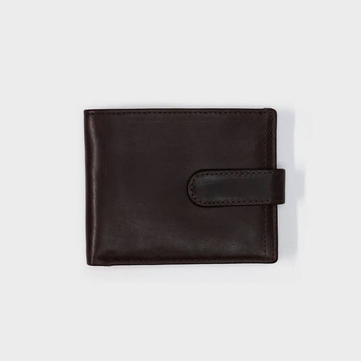 Acorn and Hide – Großhandel Brieftasche – Unisex – BiFold Portemonnaie aus Leder - Braun