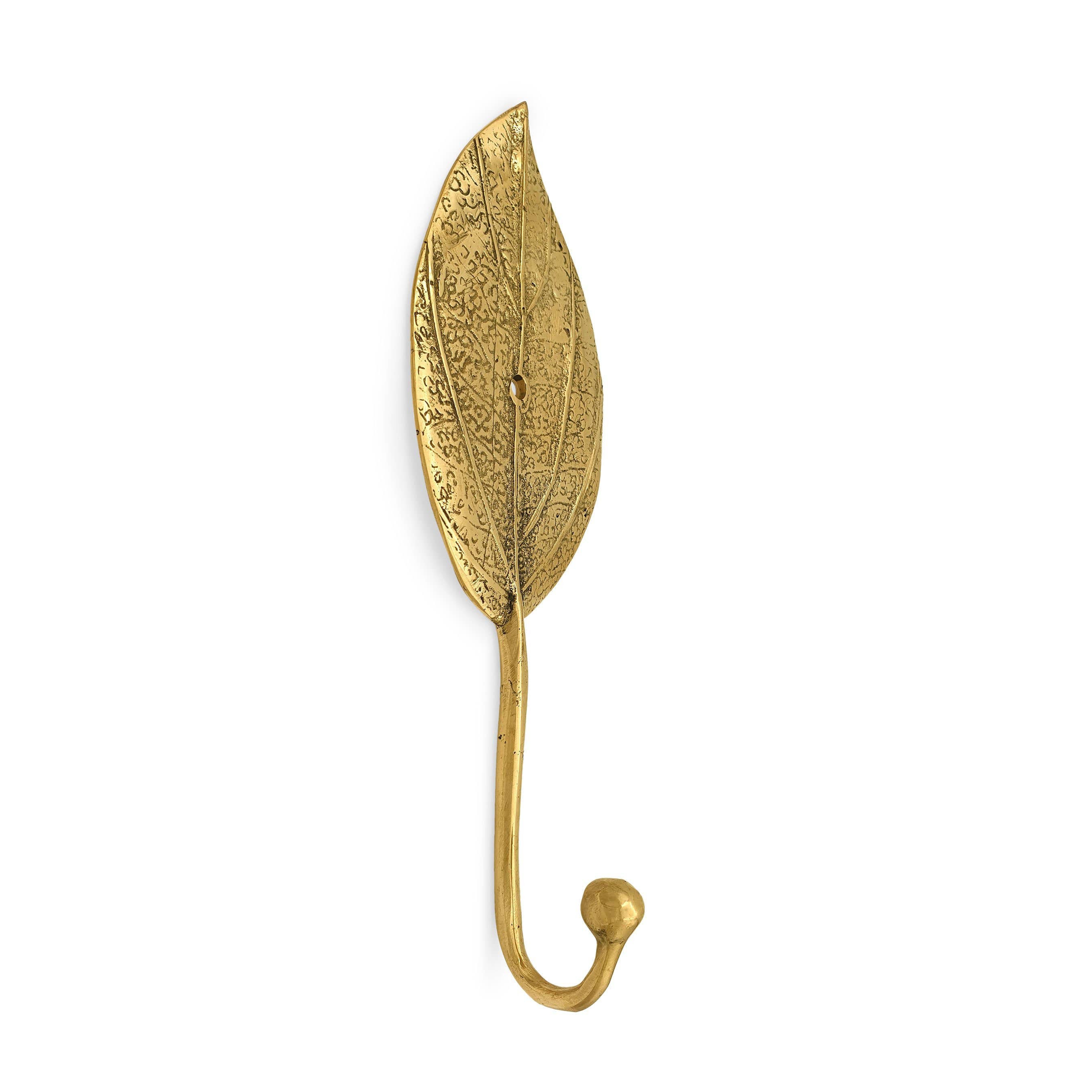 FERN - Wholesale Wall Hook - Brass Hook Forest Leaf1