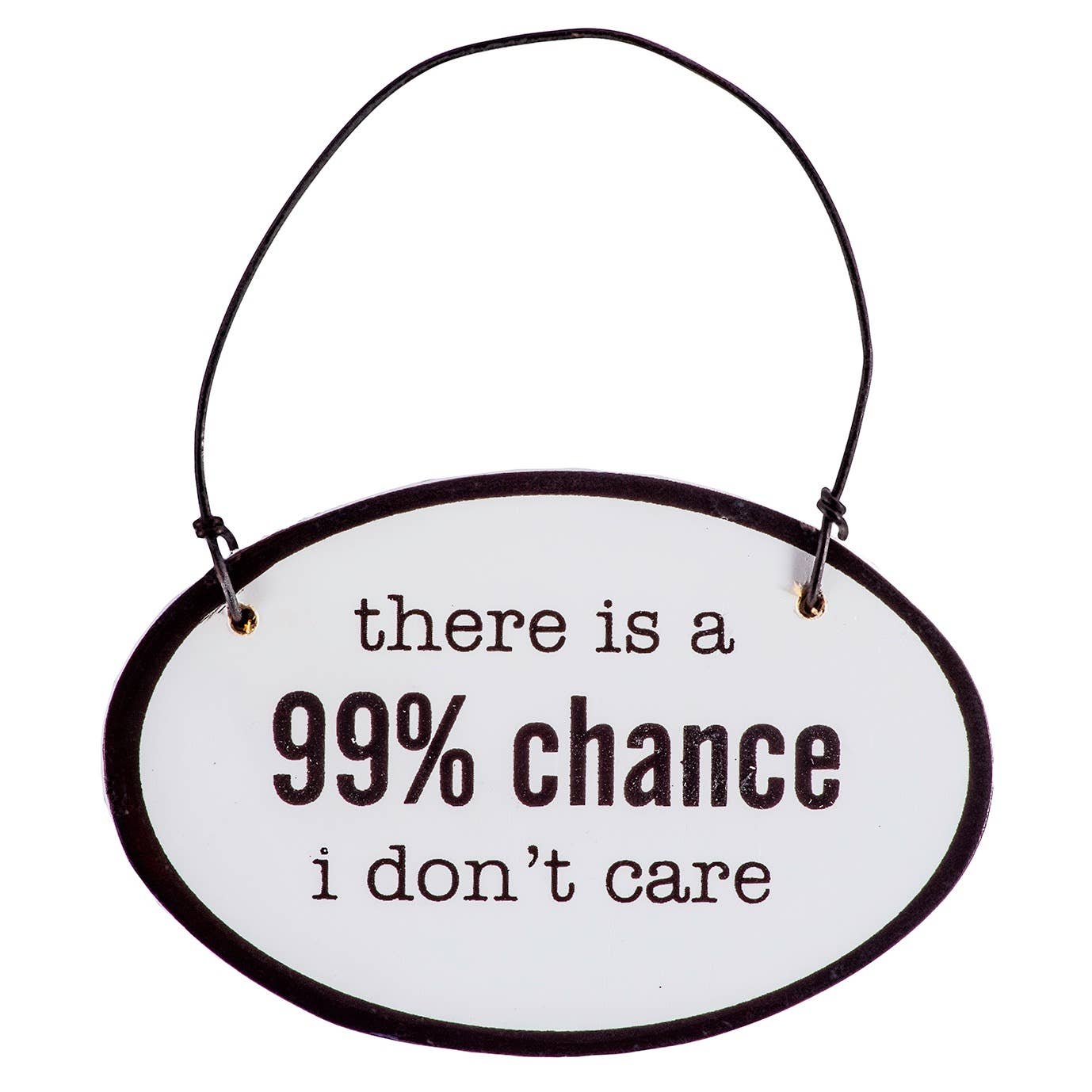 Abbey + CA Gift - Wholesale Sign - Say It with Sass Mini Oval Wall Hangings10