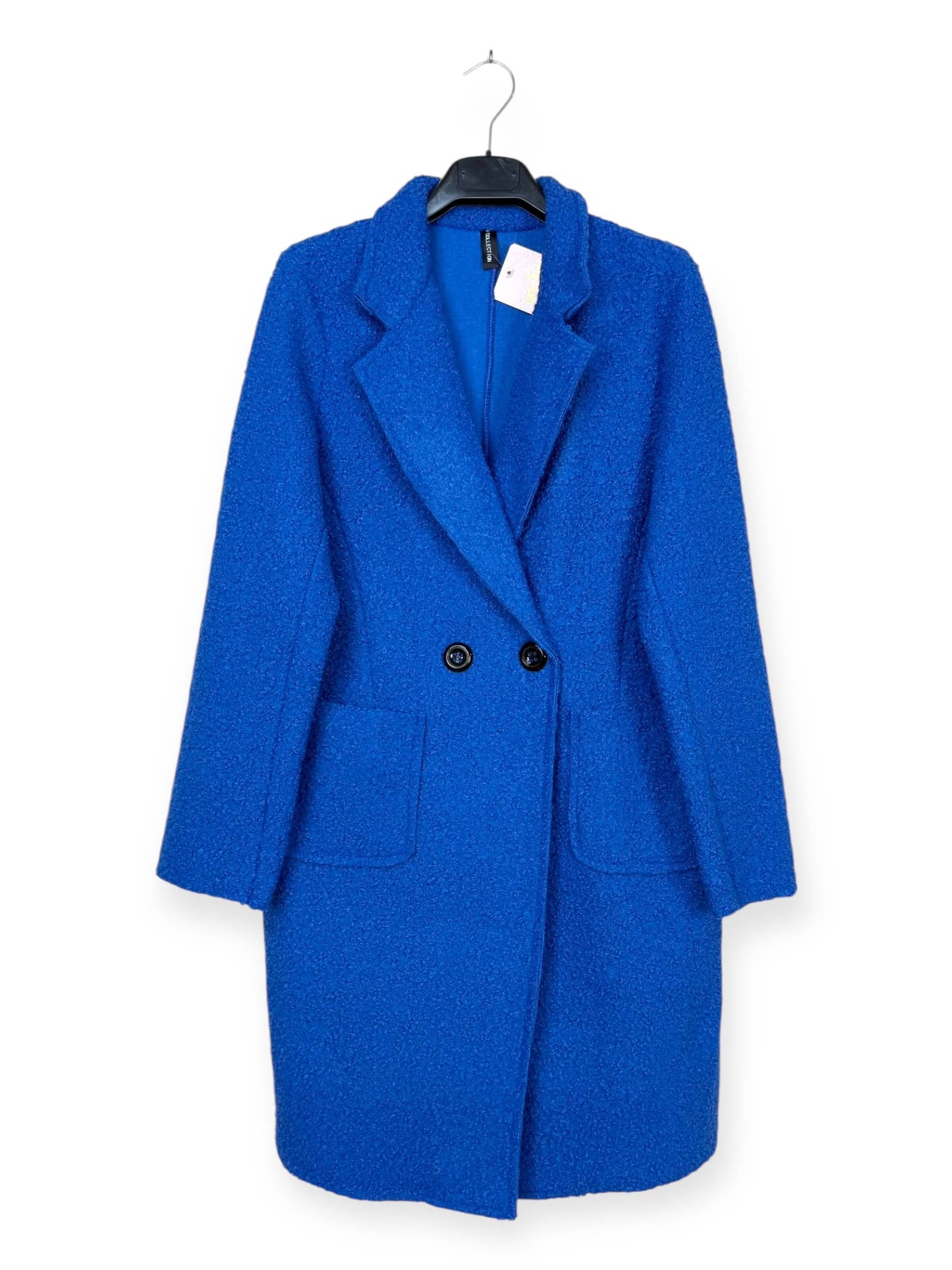 Lucky Nana – Großhandel Mantel - Damen – AH 2083 - Zweiknopf-Mantel aus Bouclé18