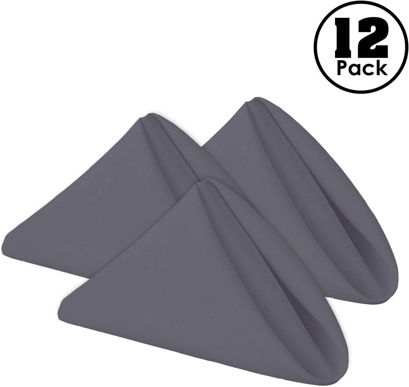 Gee Di Moda - Wholesale Dinner & Cloth Napkin - Heavy Duty Washable Polyester Cloth Napkins - 17x17 inch22