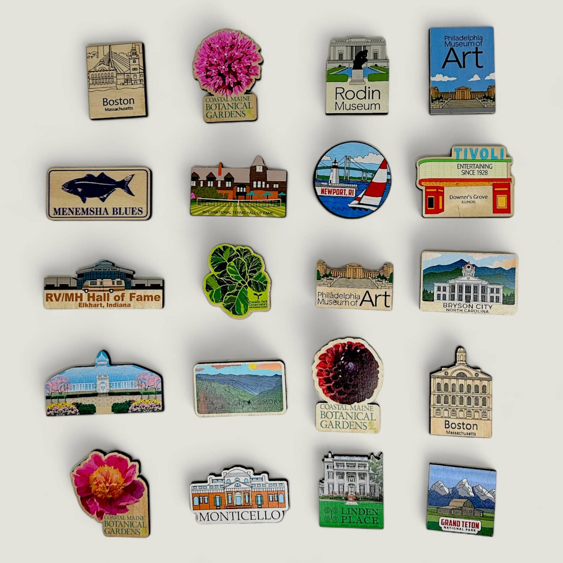 Ingeneius - Wholesale Magnet - Die Cut Wooden Magnets - Custom8