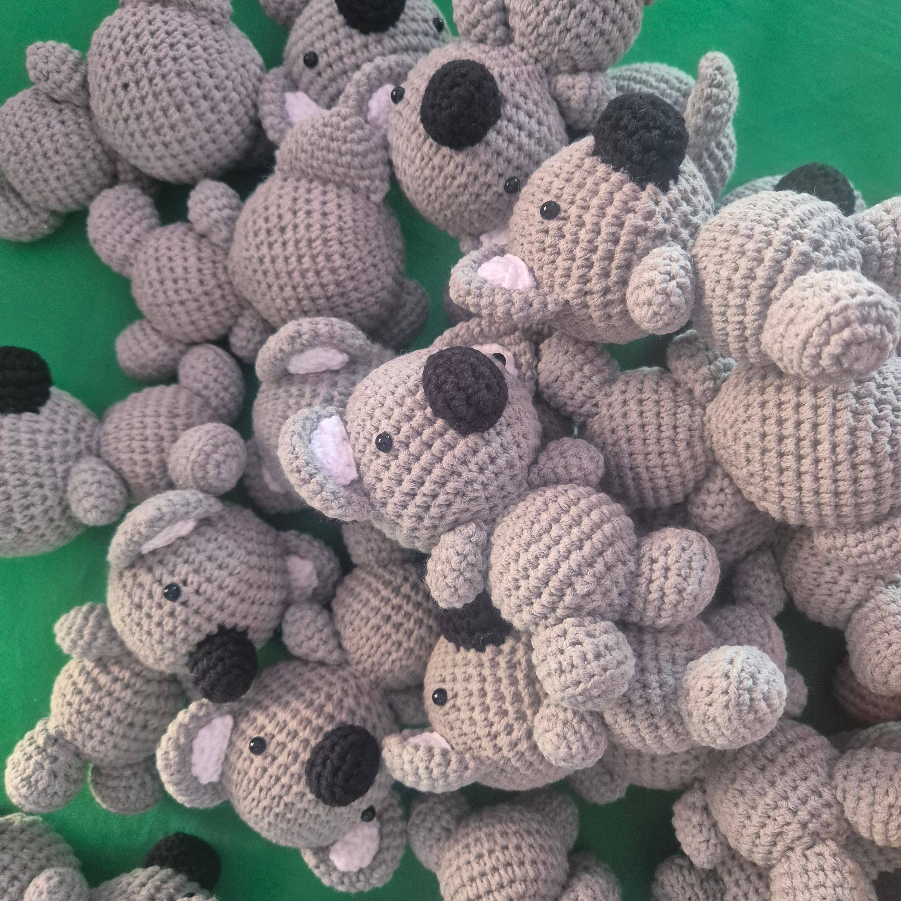 despinacrafting - Wholesale Stuffed/Plush Toy - Kids & Baby - Mini Crochet Koala – Limited Edition | 10 cm0