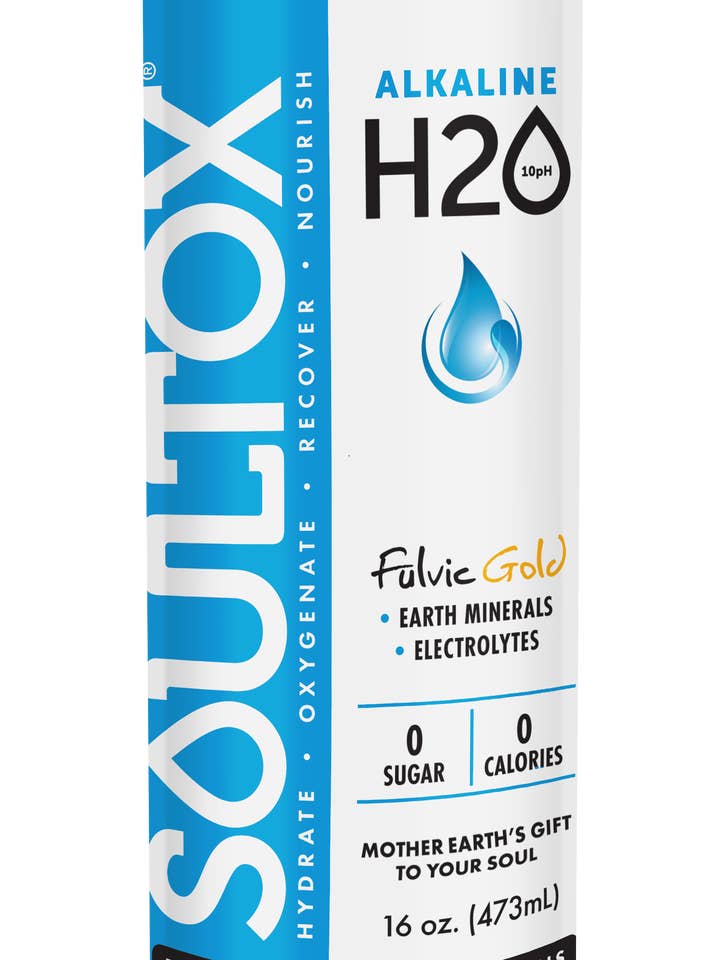 SOULTOX 10PH alkalische mineraalwaterblikken - zonder smaak voor wholesale door Lucky Soul