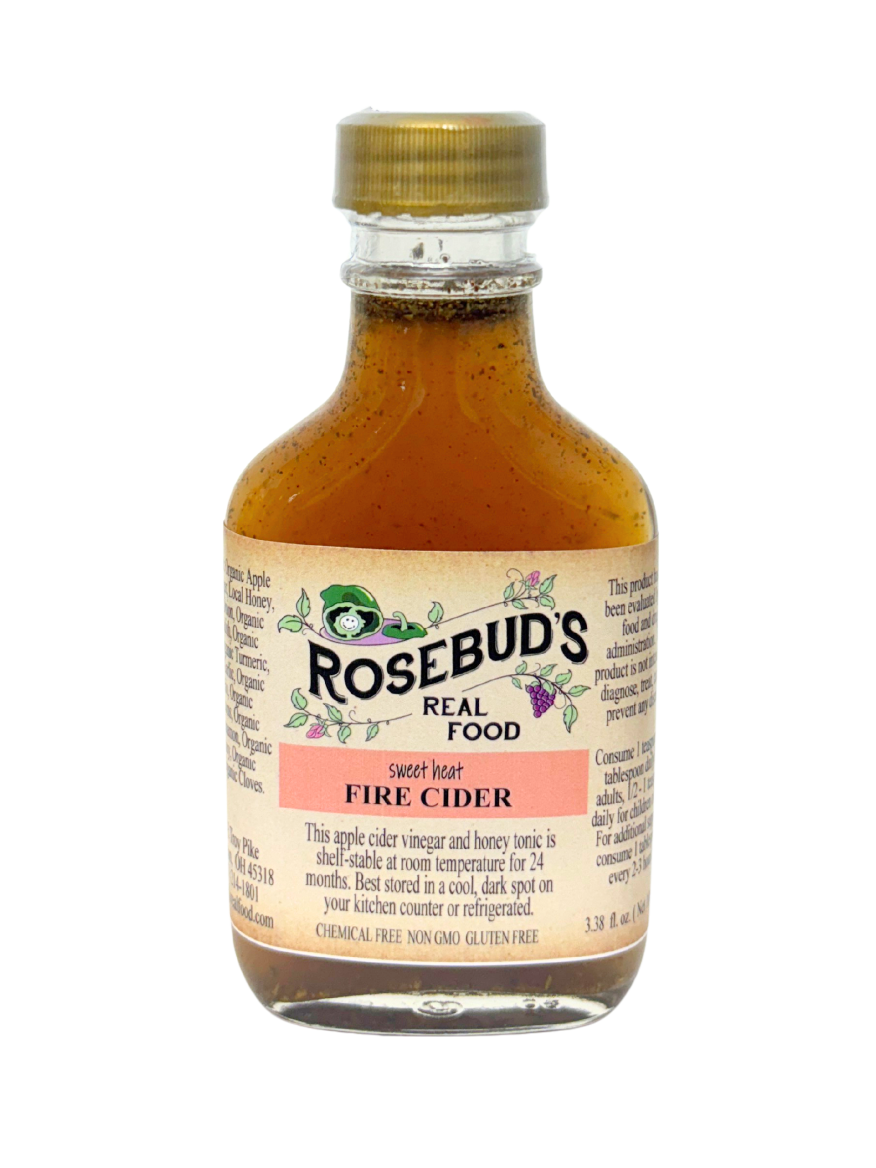 Rosebud’s Real Food - Wholesale Wellness Juice/Tonic - Rosebud's Fire Cider0