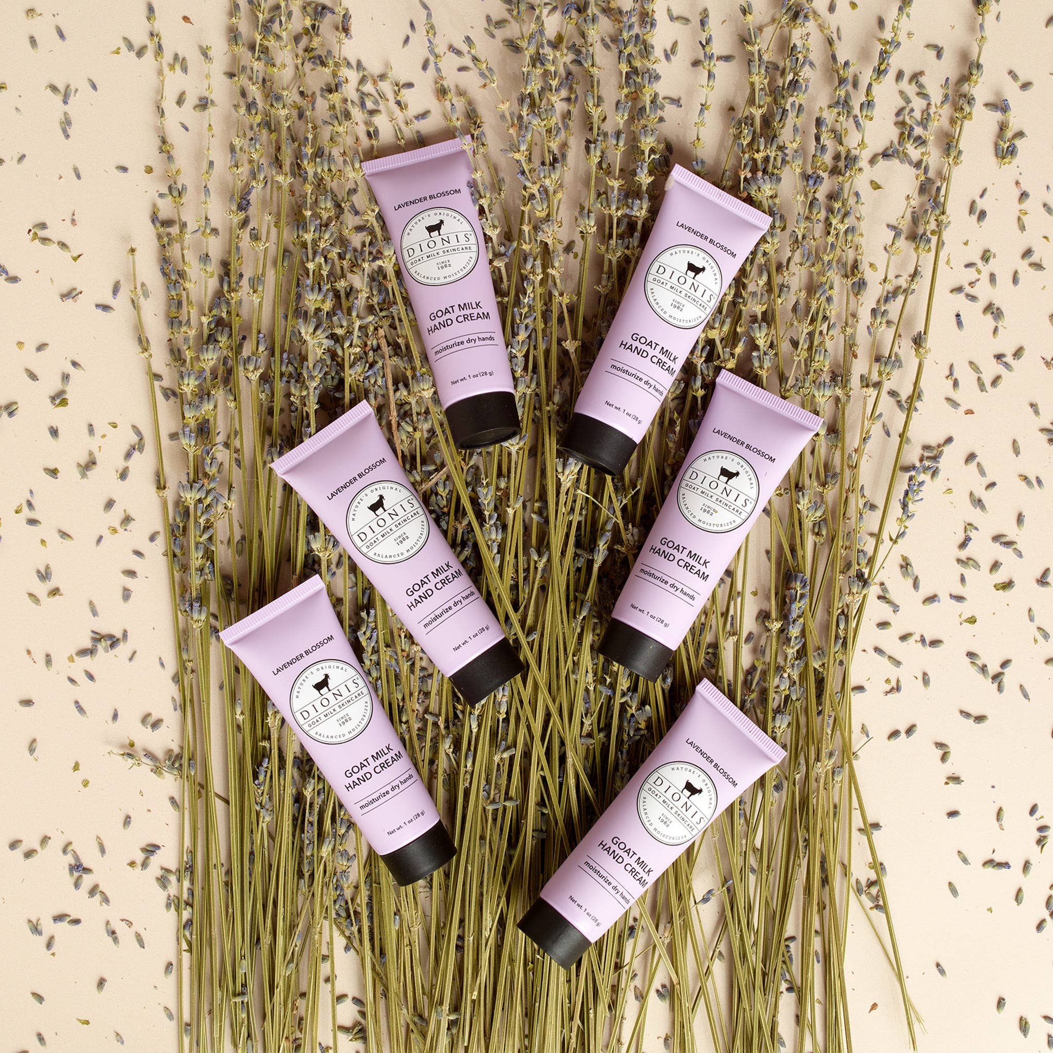 Dionis Goat Milk Skincare - Wholesale Hand Cream/Lotion - Dionis Lavender Blossom Goat Milk Hand Cream, 1oz (6ct)3