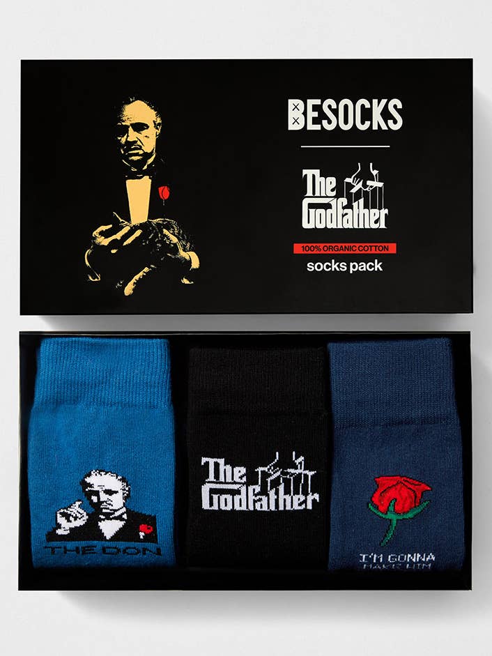 The Godfather Socken-Set – 3 Paar 100 % Bio-Baumwolle für den Großhandel von BESOCKS