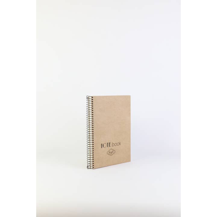 Hardcover Spiral Notebook A5 80 Sheets, 90g Lined Kraft for wholesale by Ancor