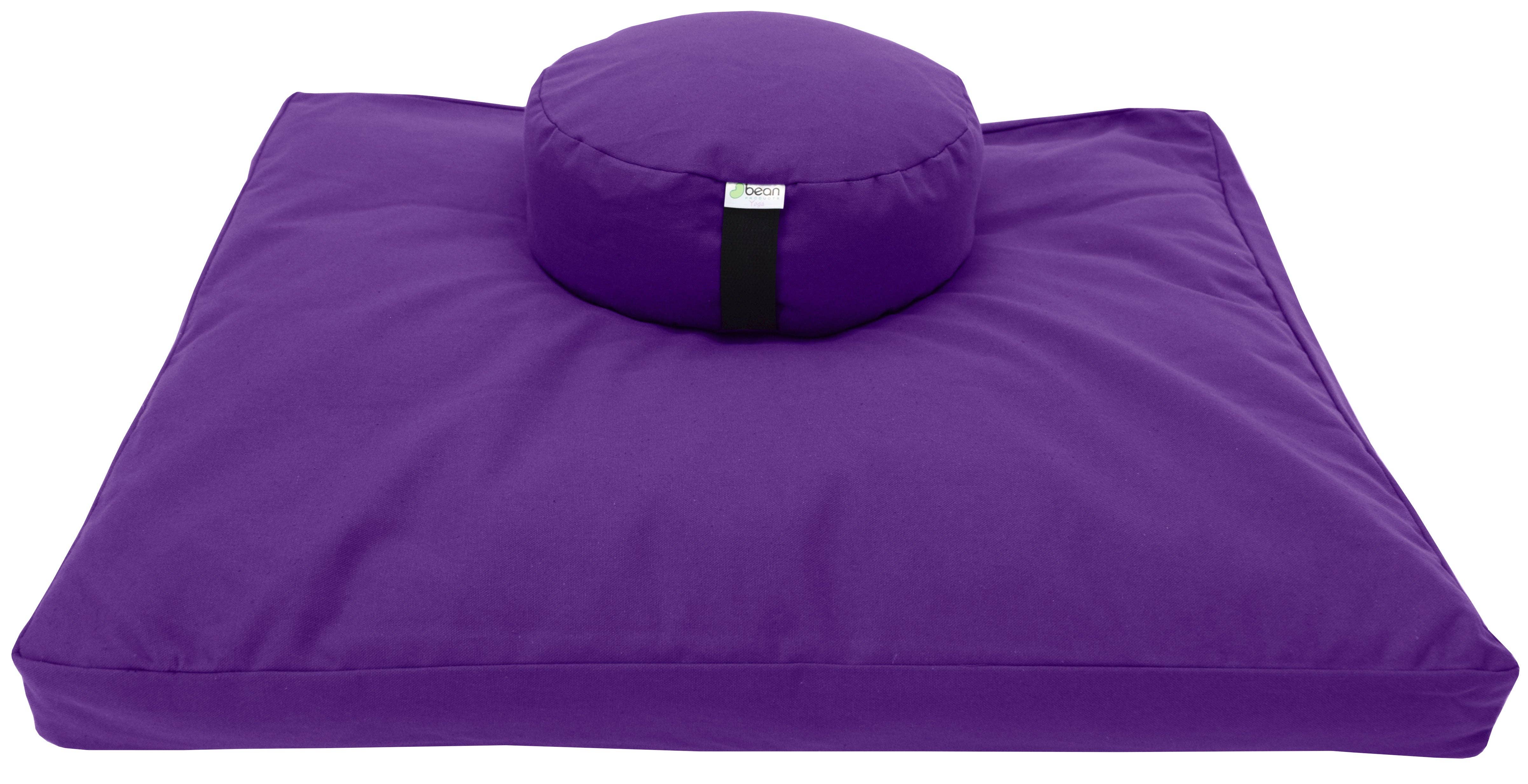 Bean Products - Wholesale Meditation Supplies - Zafu + Zabuton Meditation Cushion Set - Cotton ..Made in USA13