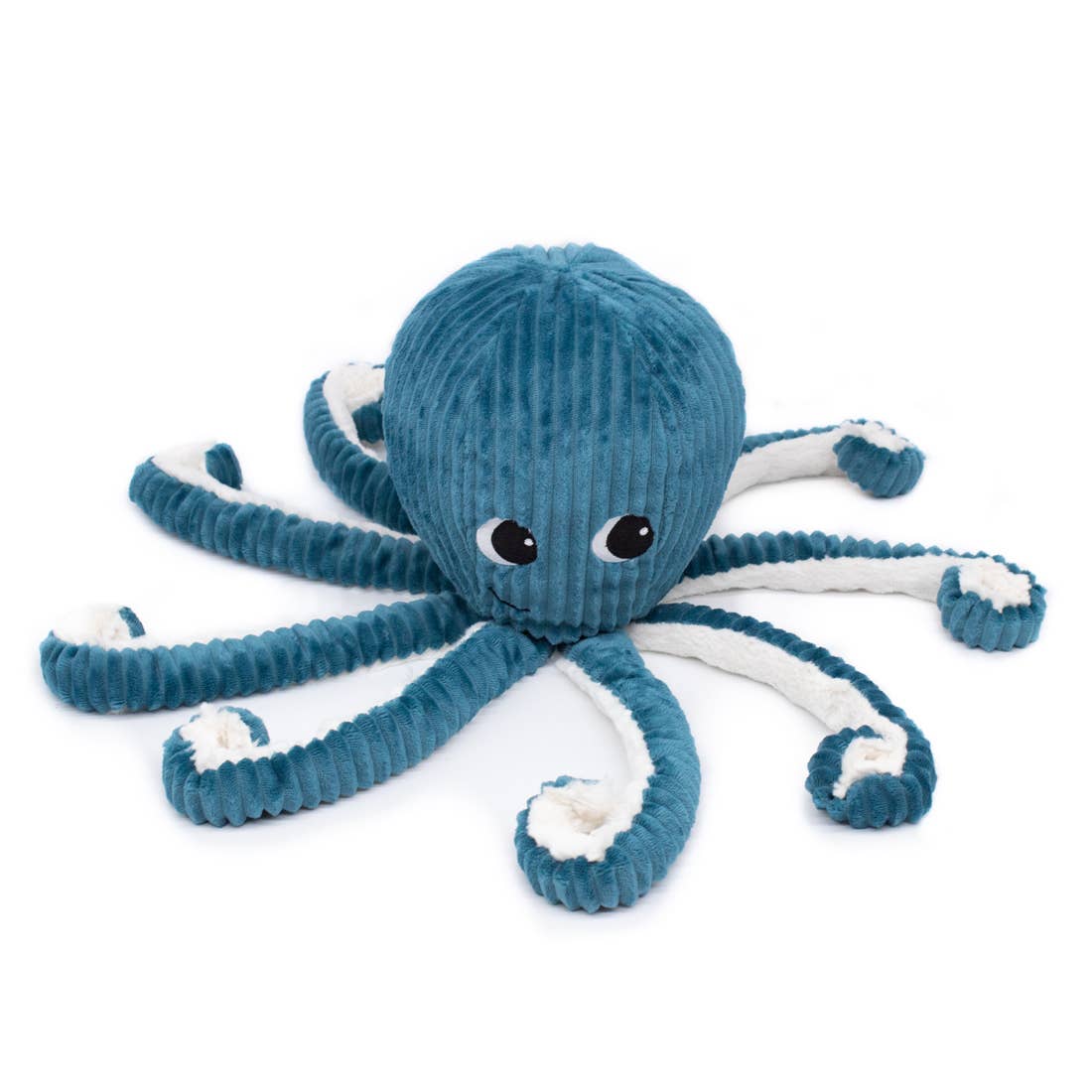 Les Déglingos, France - Wholesale Knuffels - Kinderen en baby - LES PTIPOTOS - 45 cm knuffel blauwe octopus mama met baby4
