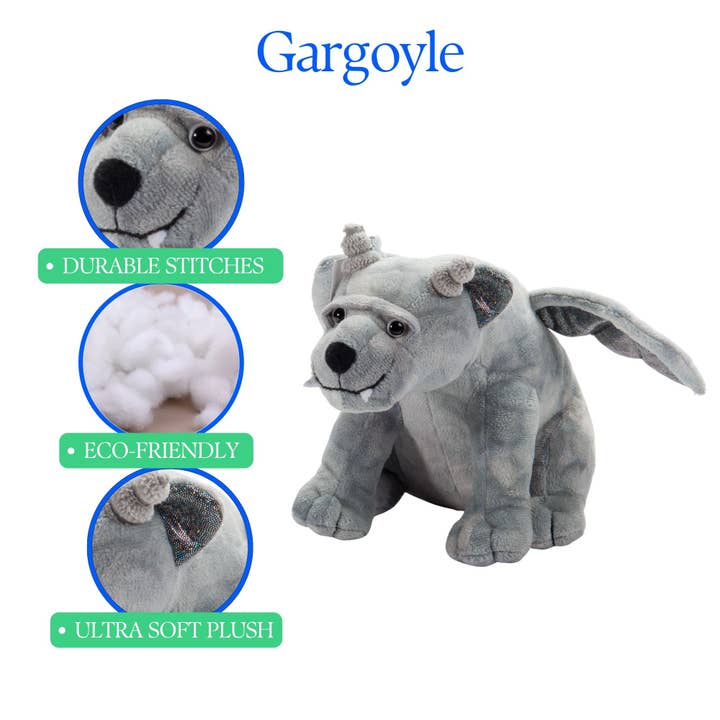 The Petting Zoo - Wholesale Knuffels - Kinderen en baby - 12" (30cm) Gargouille/Draken Mythisch/Fantasie Wezen8