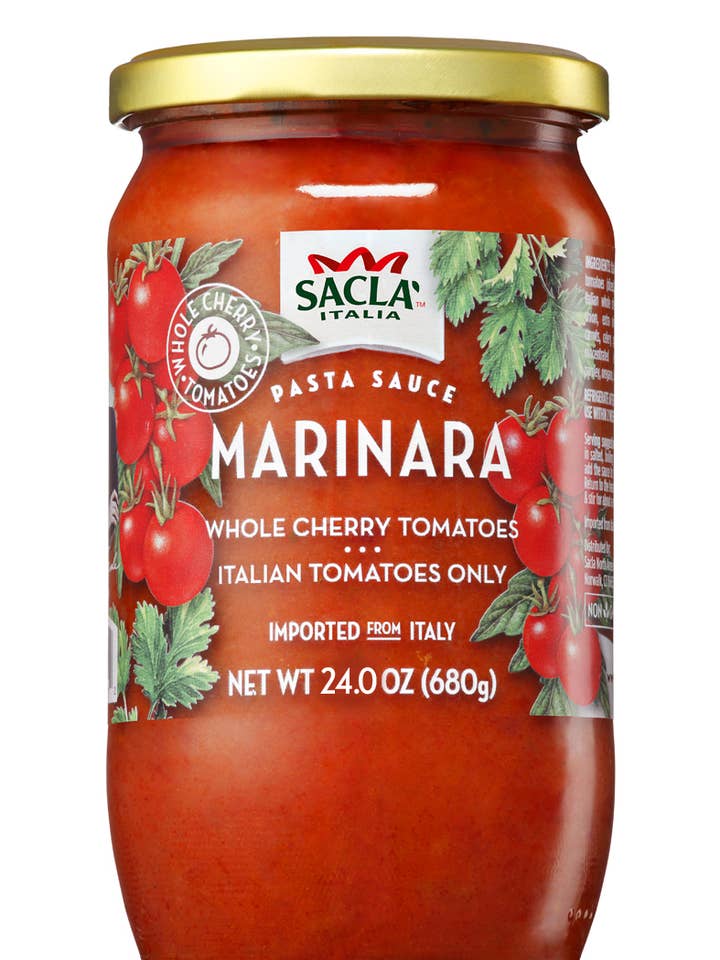 Sacla Italy Marinara Cherry Tomato Pasta Sauce 6x24oz for wholesale by Sacla