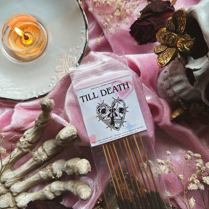 Till Death Incense Pack for wholesale by Magickal Madre