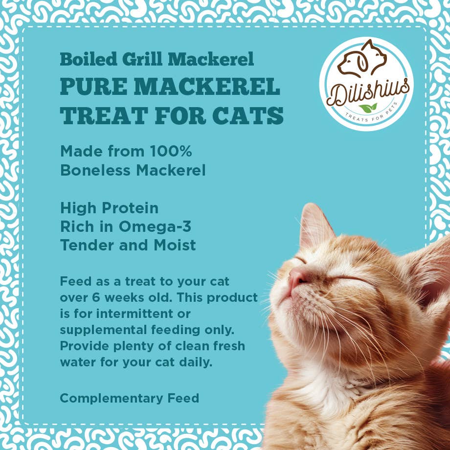 United Pet Brands - Vendita all'ingrosso Dolcetti per animali - Gatti - Filetto di sgombro fresco al 100% da 25 g3