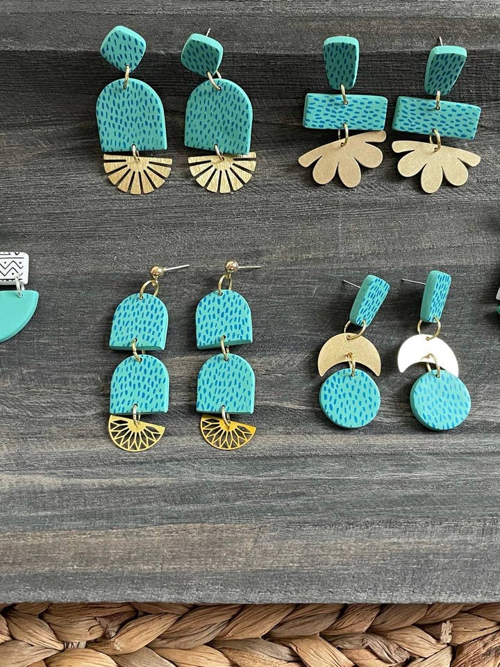 Collection Sarcelle pour la vente par Sevdah Handmade