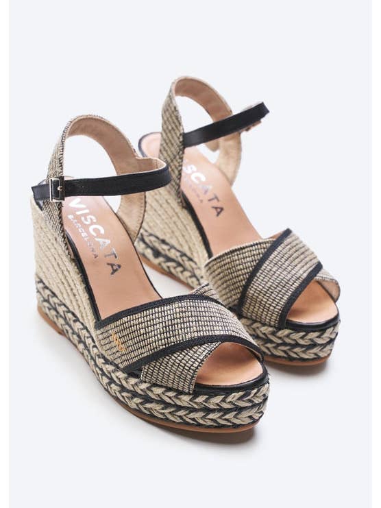 VISCATA - Wholesale Wedges - Women's - Empuria Canvas Wedges
