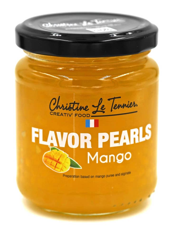 Christine Le Tennier Mango Flavored Pearls - 7 oz Jar for wholesale by Eastern Shore Products
