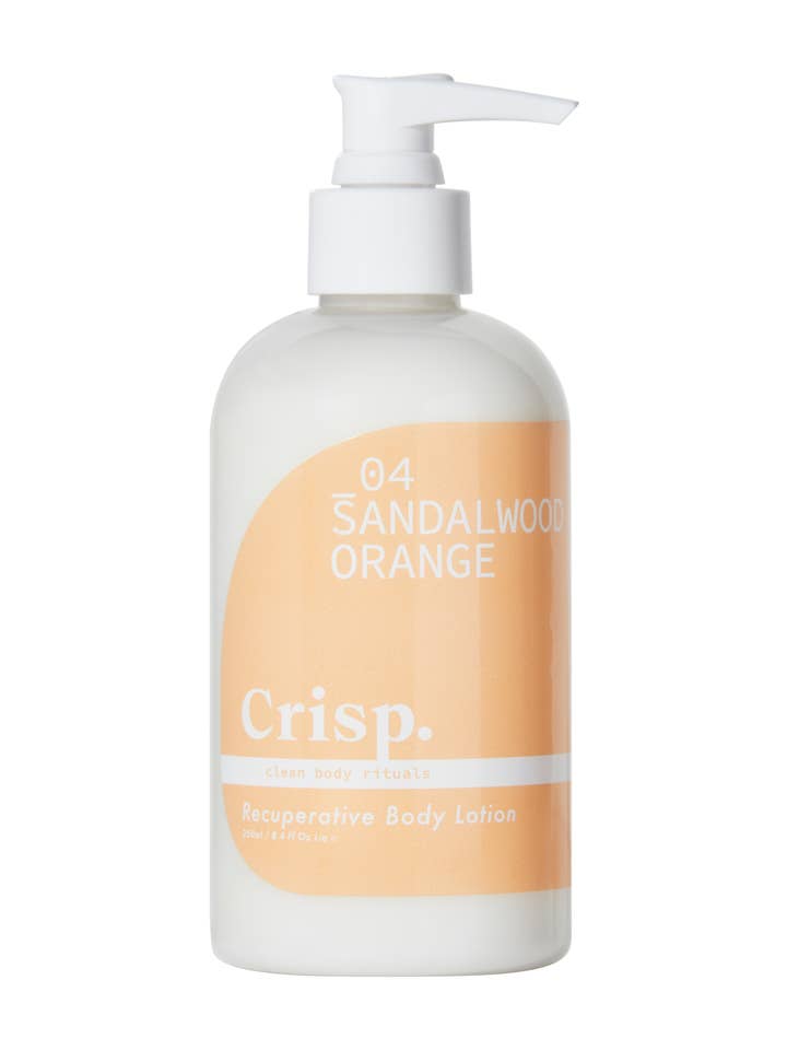 Lotion pour le corps Santalwood Orange pour la vente par Crisp