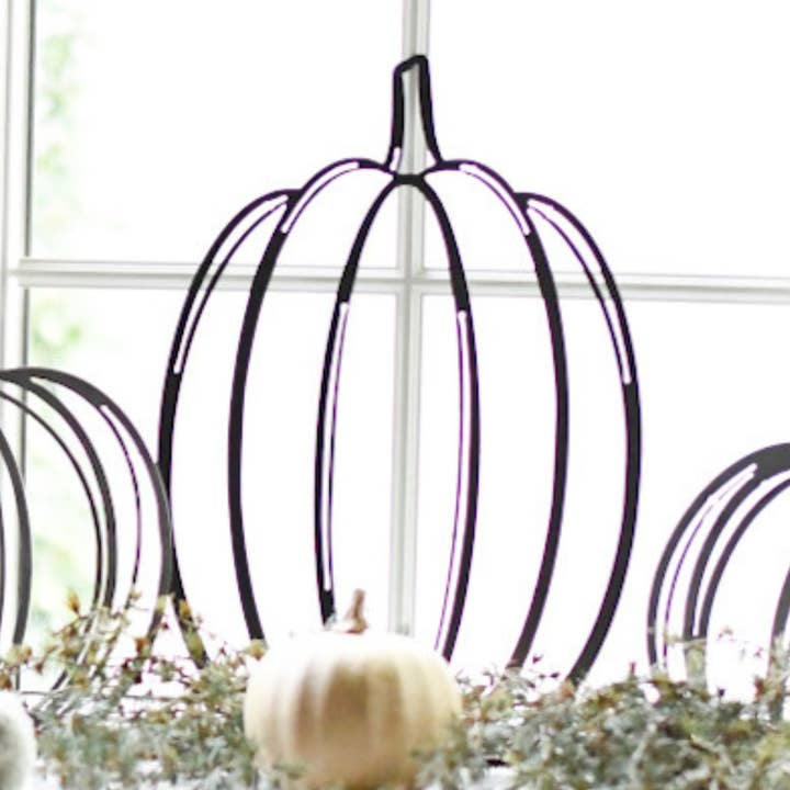 Keystone Steel Co. - Wholesale Sign - Pumpkin Steel Wall Decor (1pc)1