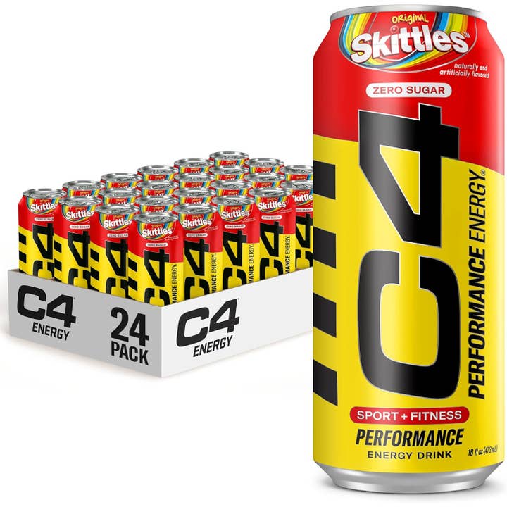 I Got Your Candy – wholesale Sports/energy drink – C4 Skittles Energy Drink 16oz - 12ct