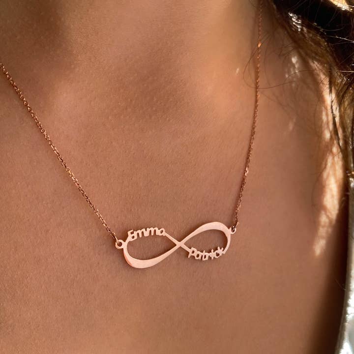 Kimiya Designs – Engroshandel Halskæde med vedhæng – Personalizable Infinity halskæde