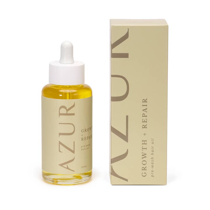 GROWTH & REPAIR Pre-wash Hair Serum | 100% Natural  for wholesale by Azur Natural Bodycare BV