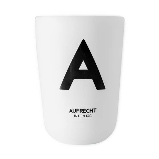 Aufrecht in den Tag Becher für den Großhandel von ANTON AUFRECHT GmbH