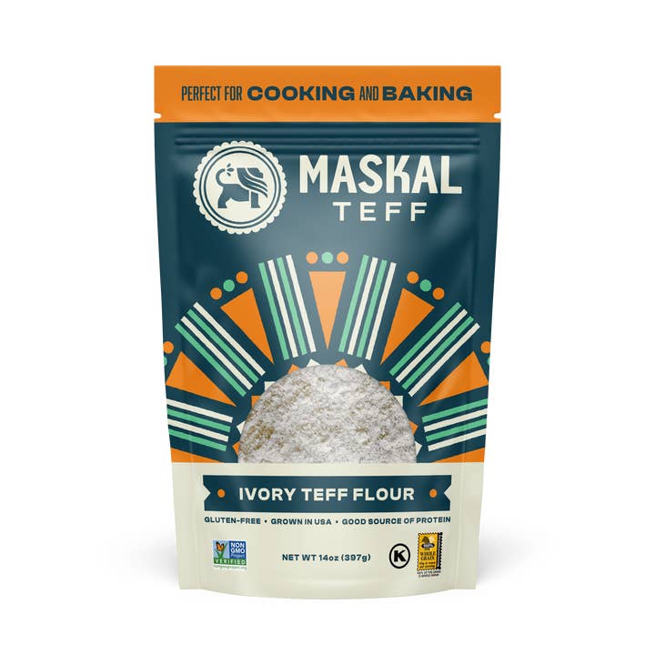Maskal Teff - Wholesale Flour - Maskal Teff Flour 14 oz (6-pack)