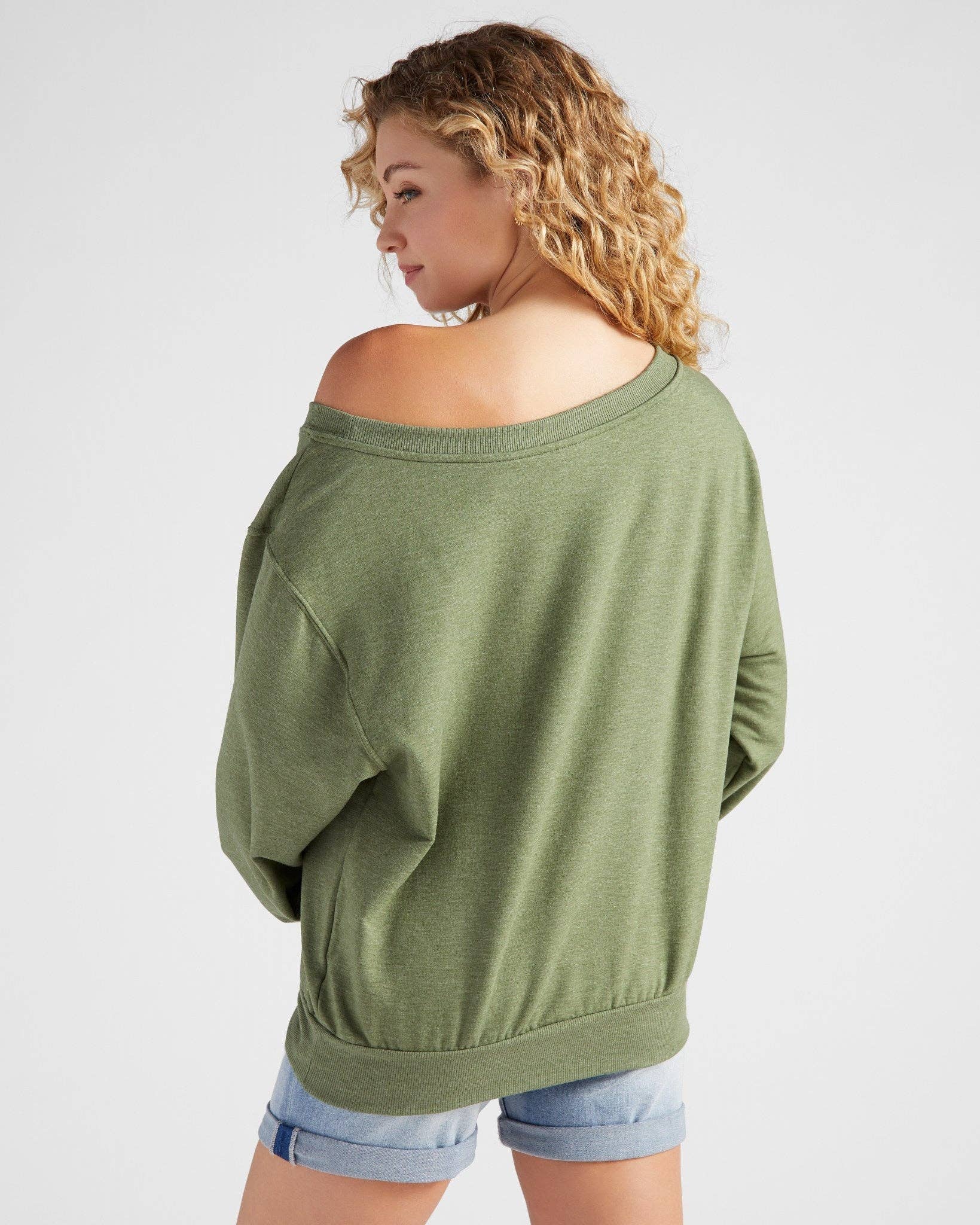 Seventy Eight and Sunny (SEAS) - Wholesale Sweatshirt - Women's - Brooksville One Shoulder Sweatshirt47