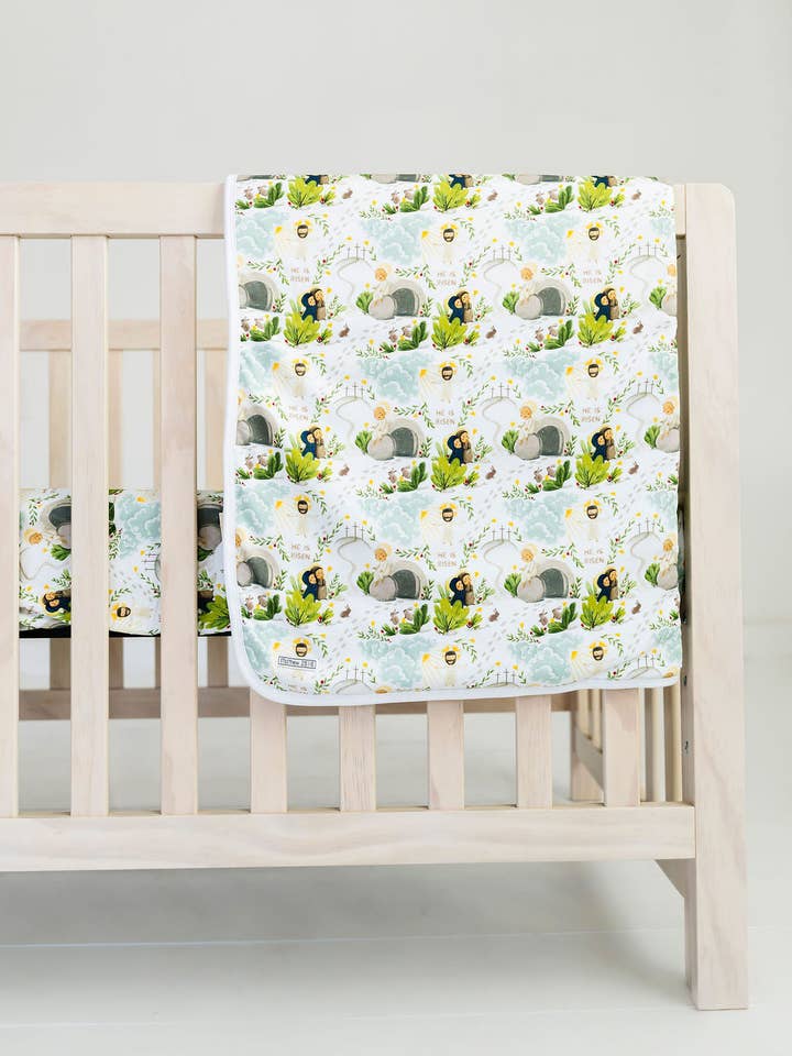 Il est ressuscité couverture en coton pour la vente par Holy Pals