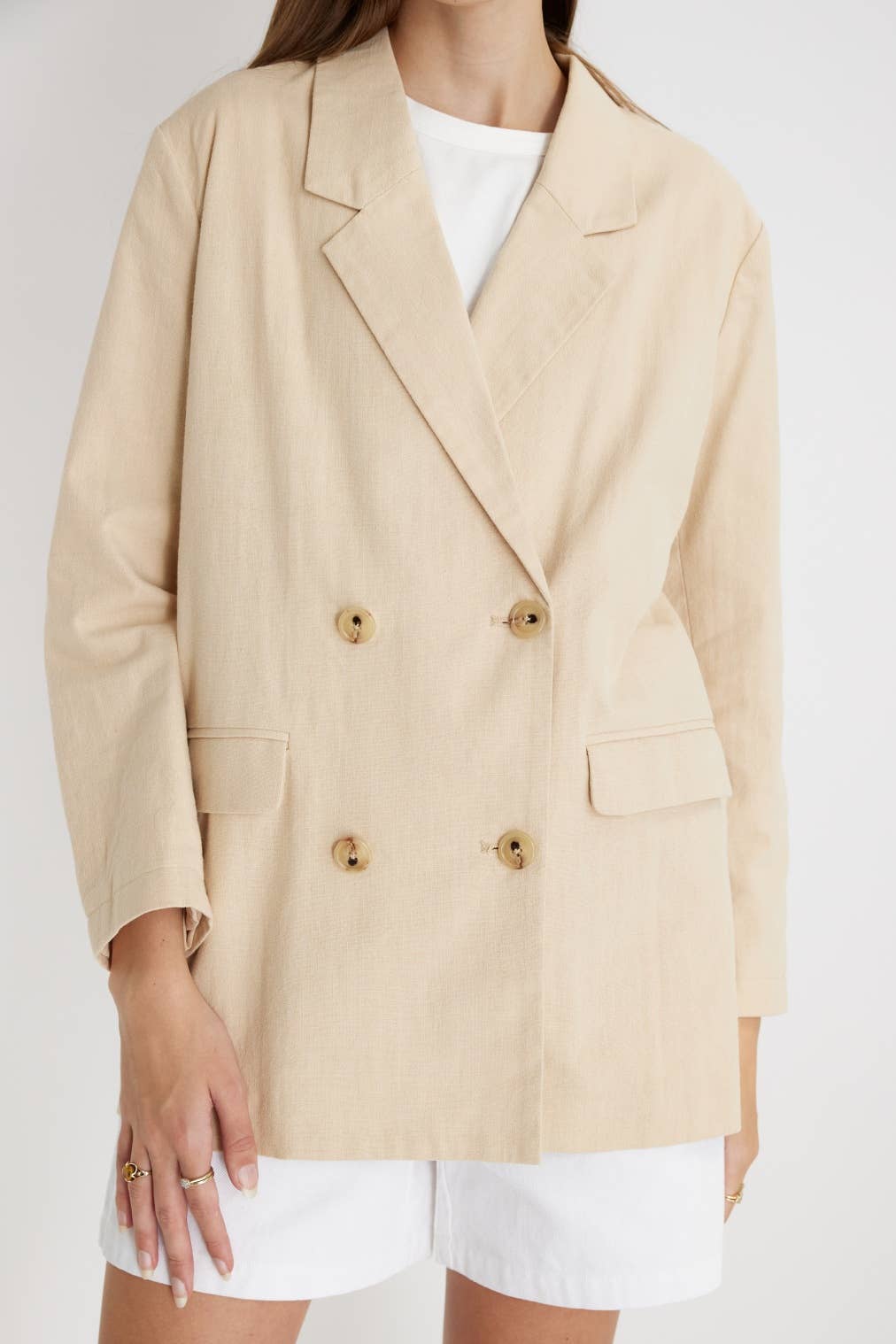 MOD REF - Wholesale Blazer - Women's - The Arla Jacket | Oversized Linen Blazer27