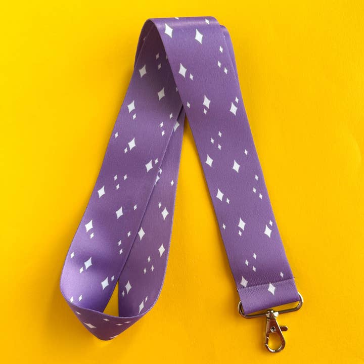 Kitty With A Cupcake - Wholesale Lanyard - Unisex - Sparkle Lanyard