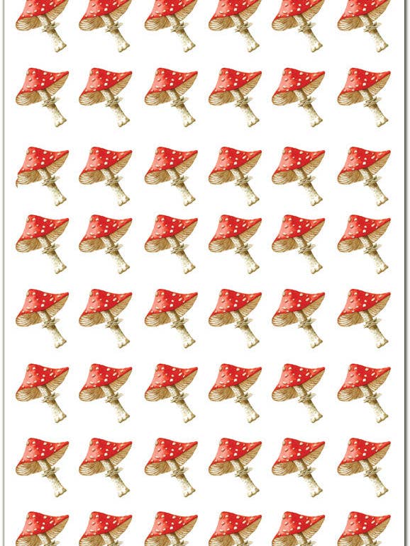 Autocollants Mini Champignons C125 pour la vente par Violette Stickers