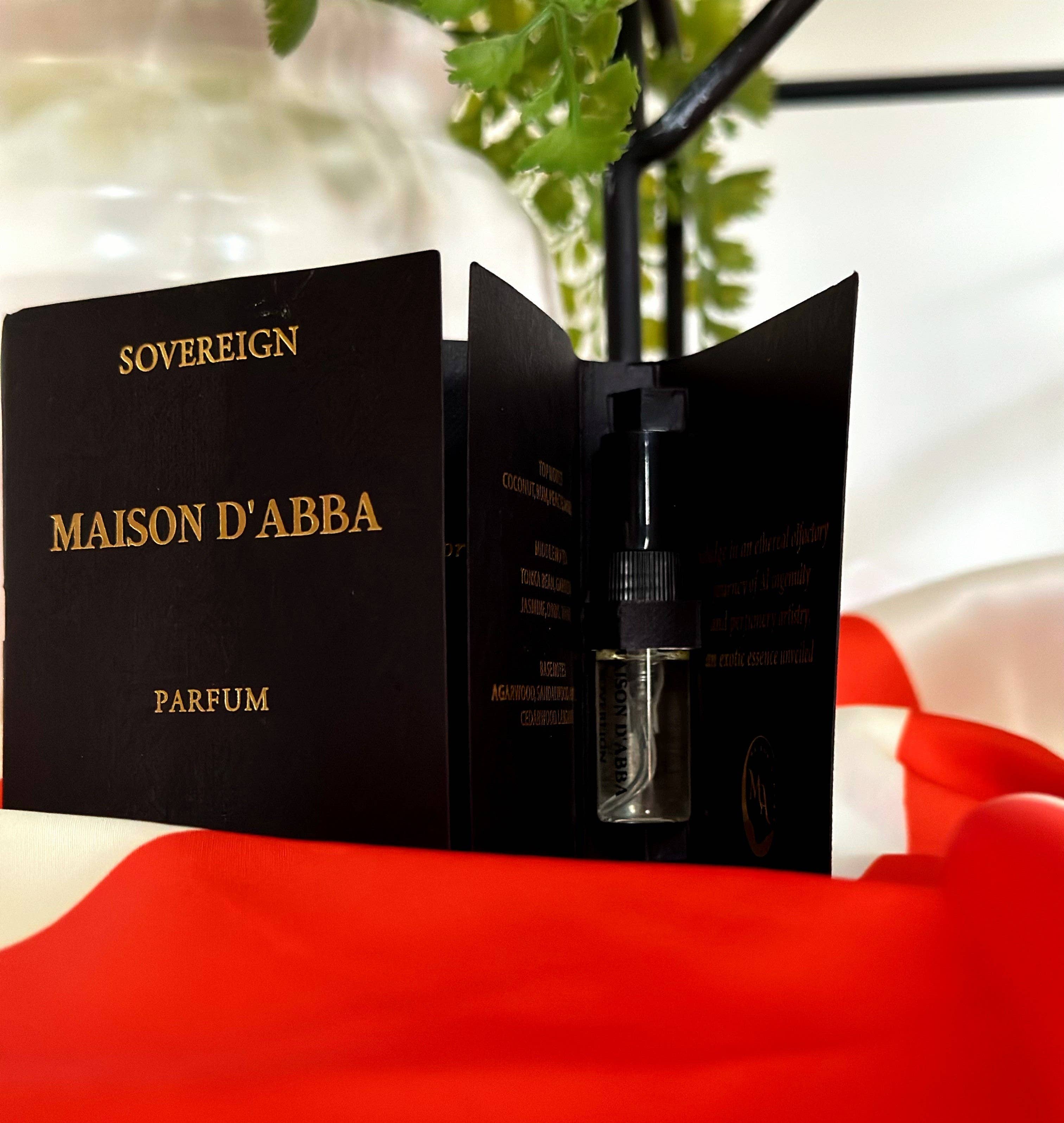 Maison D'Abba - Wholesale Perfume/Eau de Toilette - SOVEREIGN: 2 ML1