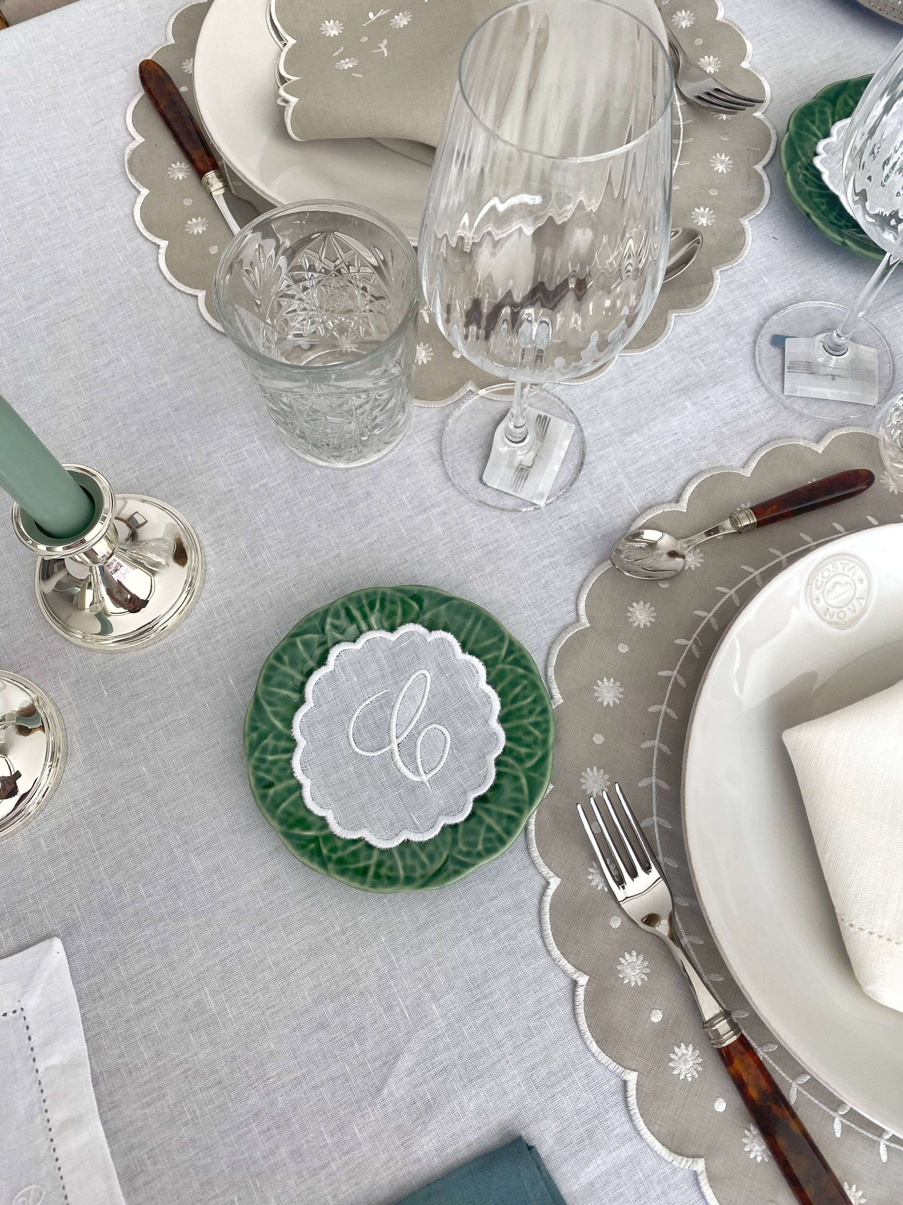 Mariaida Home - Wholesale Coasters - Customized White copo/bread base