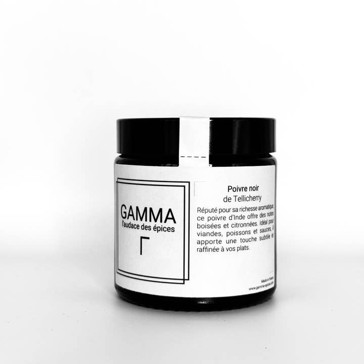 GAMMA l’audace des epices – wholesale Pepper/peppercorns – Tellicherry black pepper