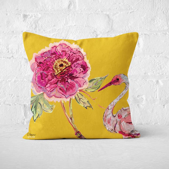 Claire Louise - Venta al por mayor Cojín decorativo - Cojín Serendipity Mostaza