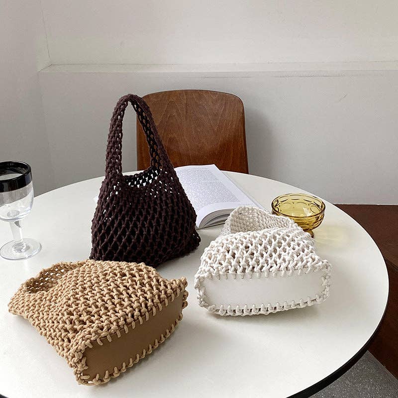 Dipped Shop – Großhandel Tragetasche – Damen – Einfaches einfarbiges Gelb Out DPWB1810