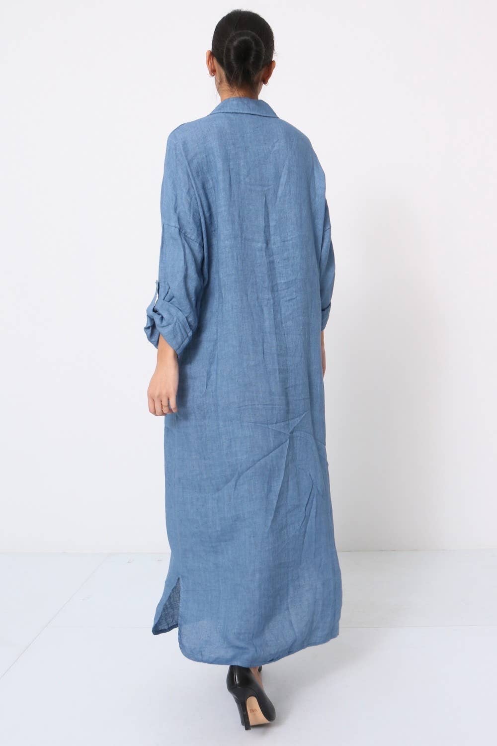 LÉA & LUC - Wholesale Dress - Women's - Long Dresses in 100% Linen REF. 114918