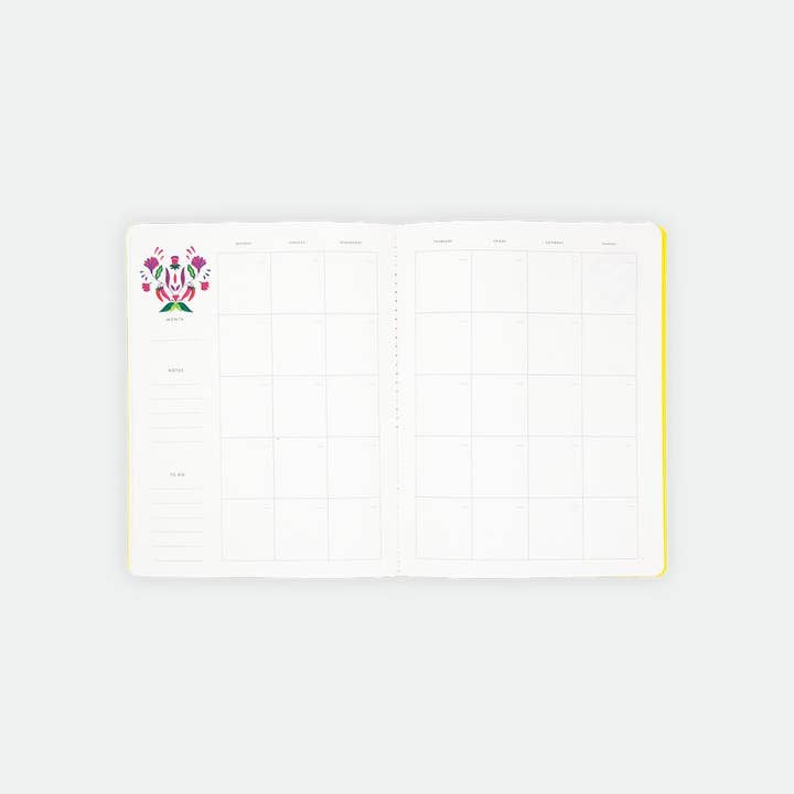 ALL THE WAYS TO SAY - Europe – Engroshandel Planner – Mexicansk - Månedlig planlægger