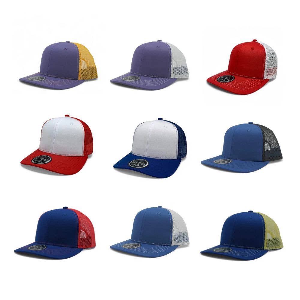 DOBBI – wholesale Baseball cap – Unisex – Plain Slide Curve 6Panel Mesh85