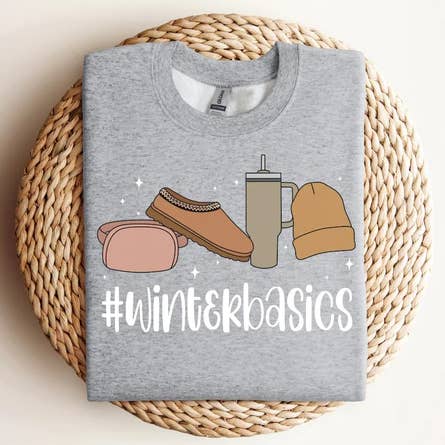 Winter Basics | Sweatshirt + T-shirt for wholesale by The Branded A Tees