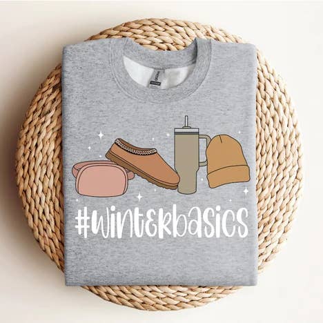 Winter Basics | Sweatshirt + T-shirt for wholesale by The Branded A Tees