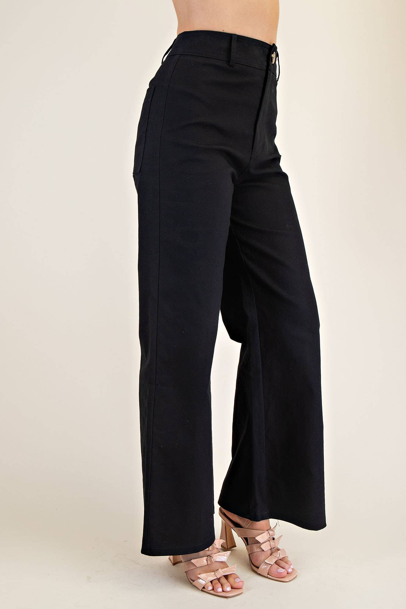 Glam - Wholesale Pants - Women's - High-Waist Straight Pants10
