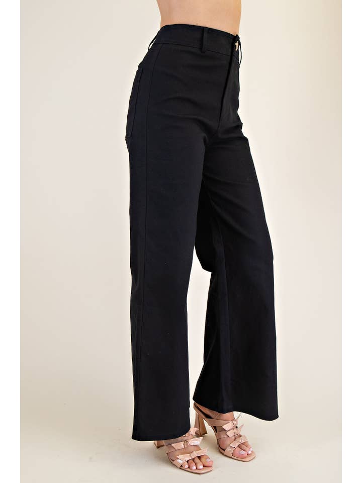 Glam - Wholesale Pants - Women's - High-Waist Straight Pants10