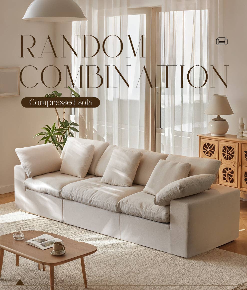 39F Inc. - Wholesale Sofa - Modern Modular Sectional Sleeper Sofa with Compressed Design4